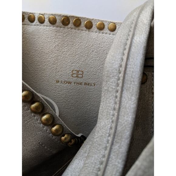 B-Low the Belt Gray Studded Tote - Size O/S - NWT - Picture 6 of 6